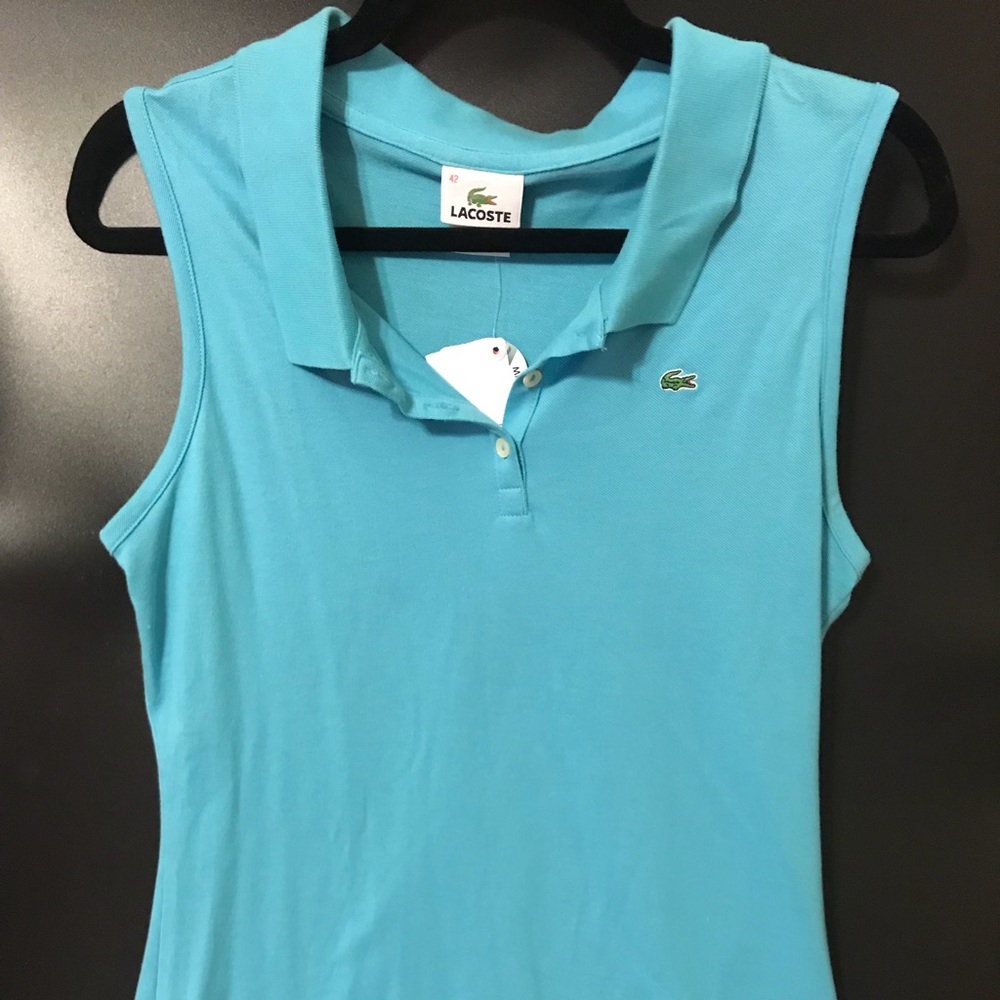 Brand new Lacoste golf shirt with tags